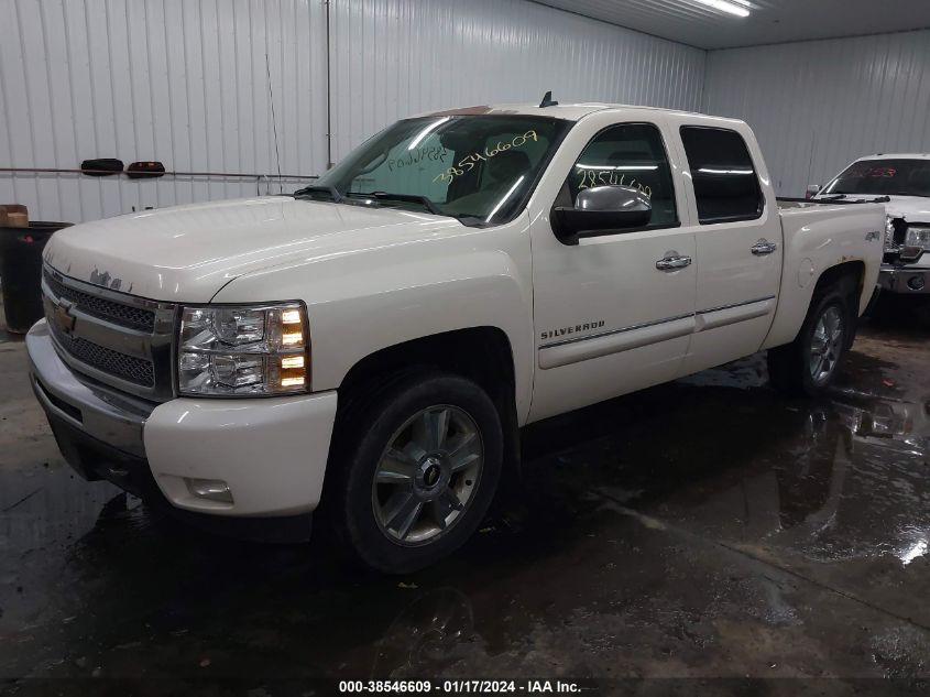 2013 CHEVROLET SILVERADO 1500 LTZ - 3GCPKTE70DG349046