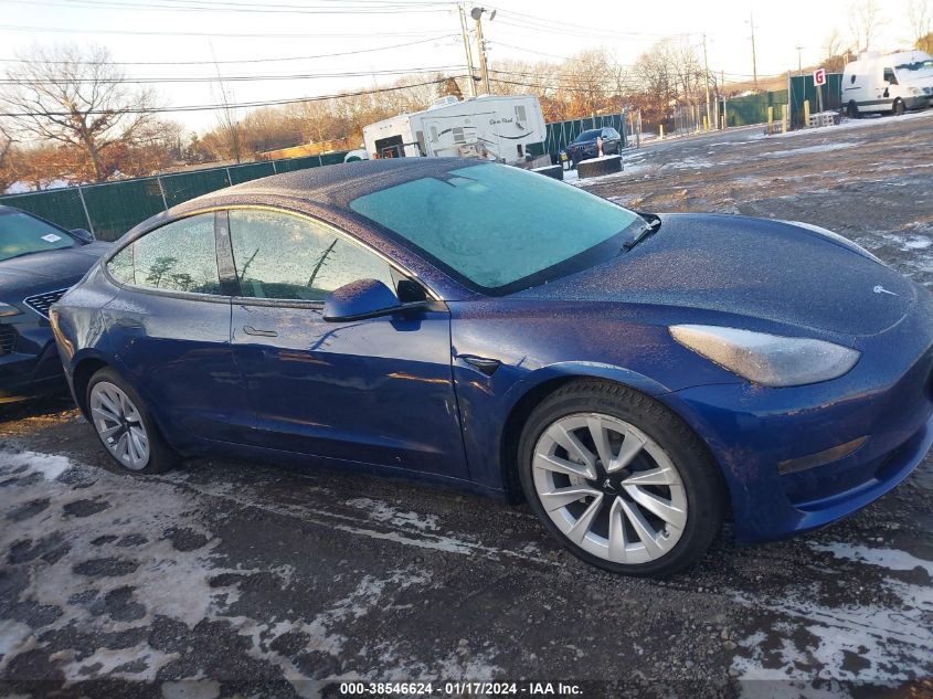 2023 TESLA MODEL 3 REAR-WHEEL DRIVE - 5YJ3E1EA1PF433635