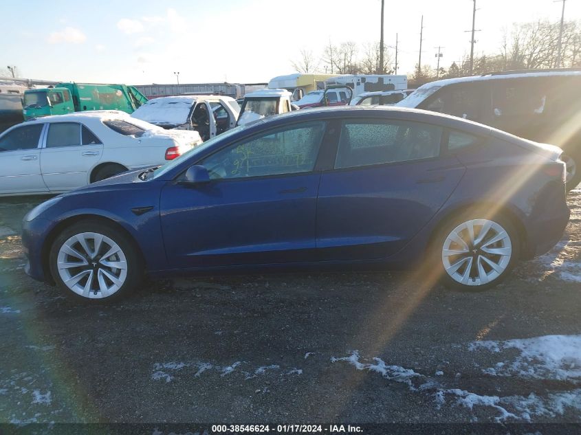 2023 TESLA MODEL 3 REAR-WHEEL DRIVE - 5YJ3E1EA1PF433635