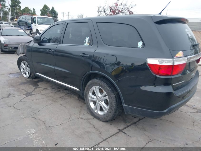 2013 DODGE DURANGO SXT - 1C4RDHAG8DC699758
