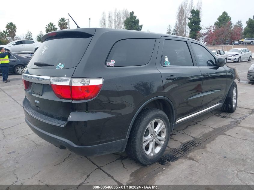 2013 DODGE DURANGO SXT - 1C4RDHAG8DC699758