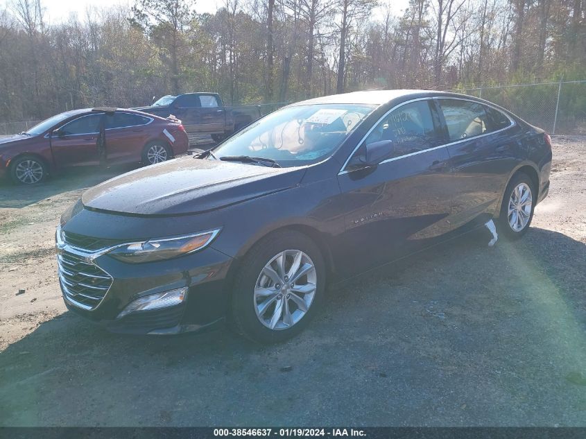 2022 CHEVROLET MALIBU LT - 1G1ZD5ST6NF159733