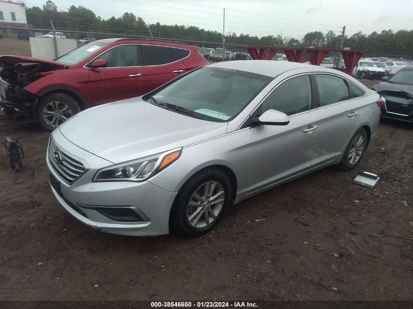 2017 HYUNDAI SONATA - 5NPE24AF7HH502111