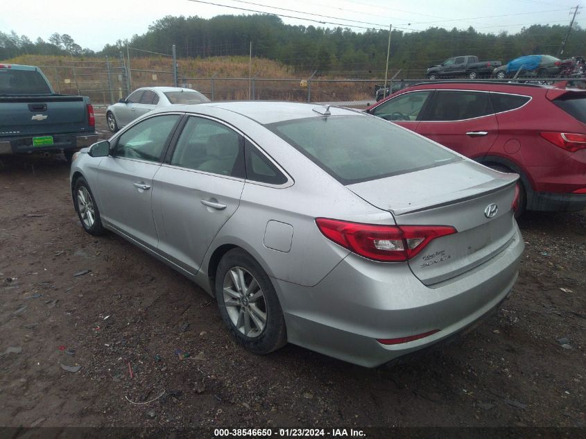 2017 HYUNDAI SONATA - 5NPE24AF7HH502111