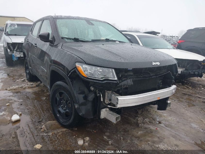 2019 JEEP COMPASS SPORT 4X4 - 3C4NJDAB7KT838333