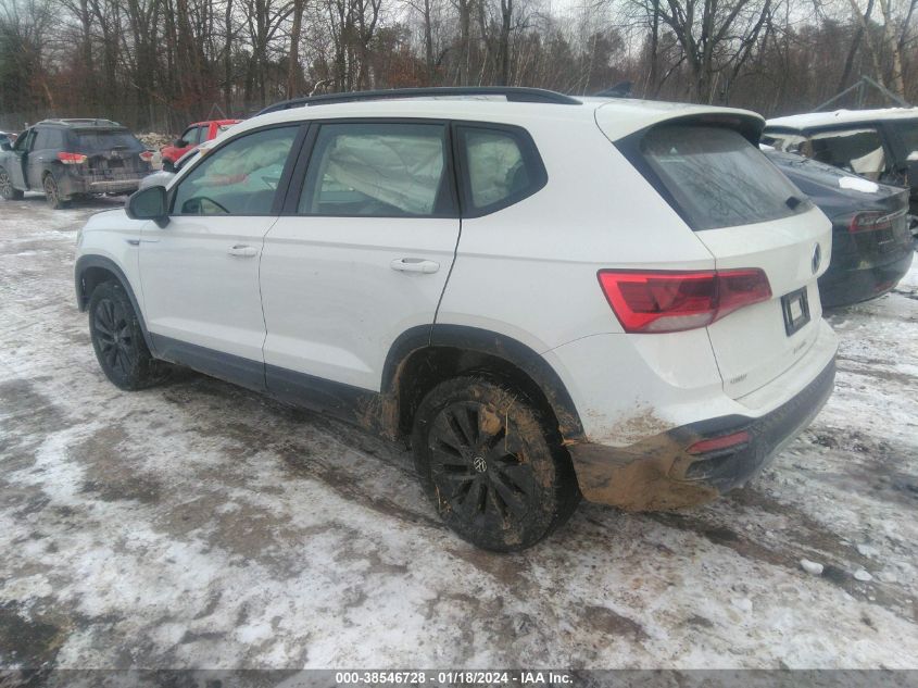 2022 VOLKSWAGEN TAOS 1.5T S - 3VVCX7B27NM001846