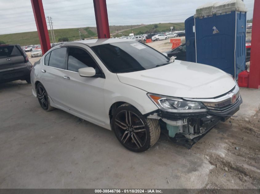 2016 HONDA ACCORD SPORT - 1HGCR2F51GA167118