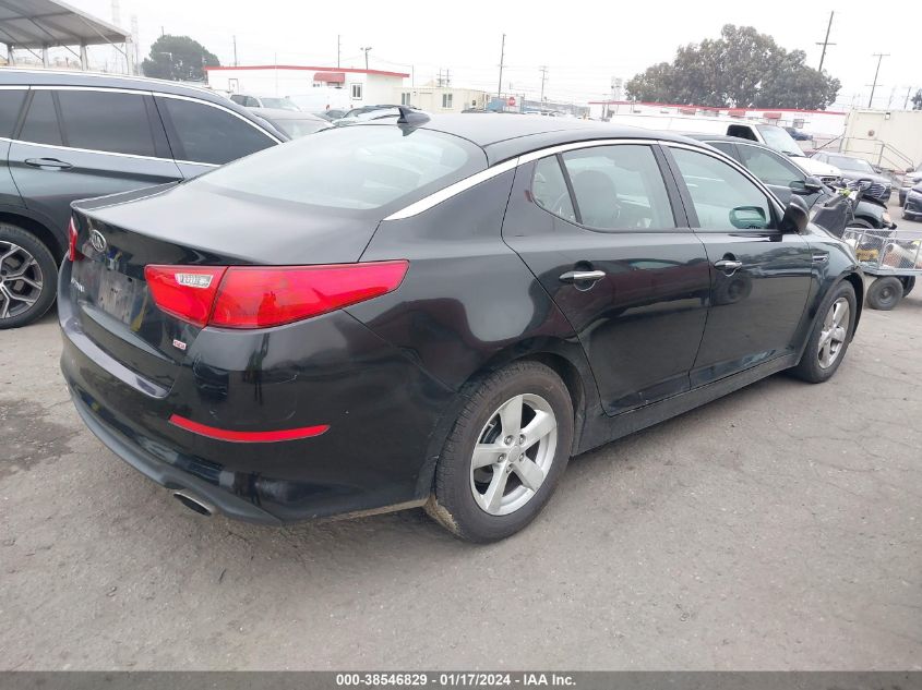 2015 KIA OPTIMA LX - KNAGM4A72F5661866