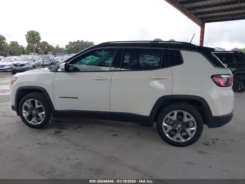 2020 JEEP COMPASS LIMITED FWD - 3C4NJCCB1LT110385