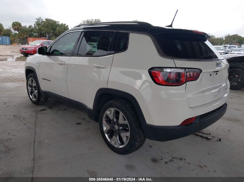 2020 JEEP COMPASS LIMITED FWD - 3C4NJCCB1LT110385