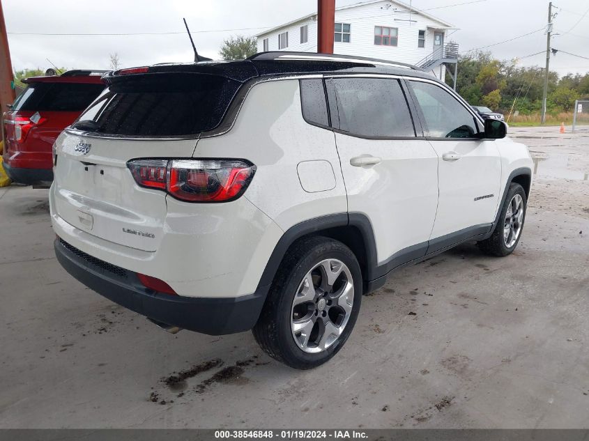 2020 JEEP COMPASS LIMITED FWD - 3C4NJCCB1LT110385