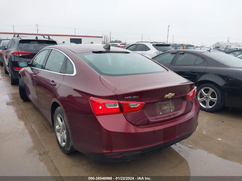 2016 CHEVROLET MALIBU LS - 1G1ZB5STXGF267183