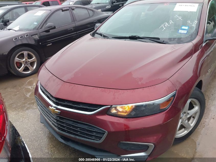 2016 CHEVROLET MALIBU LS - 1G1ZB5STXGF267183