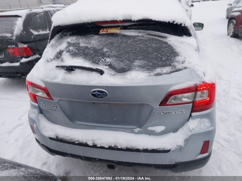 2016 SUBARU OUTBACK 2.5I LIMITED - 4S4BSBLC9G3208127