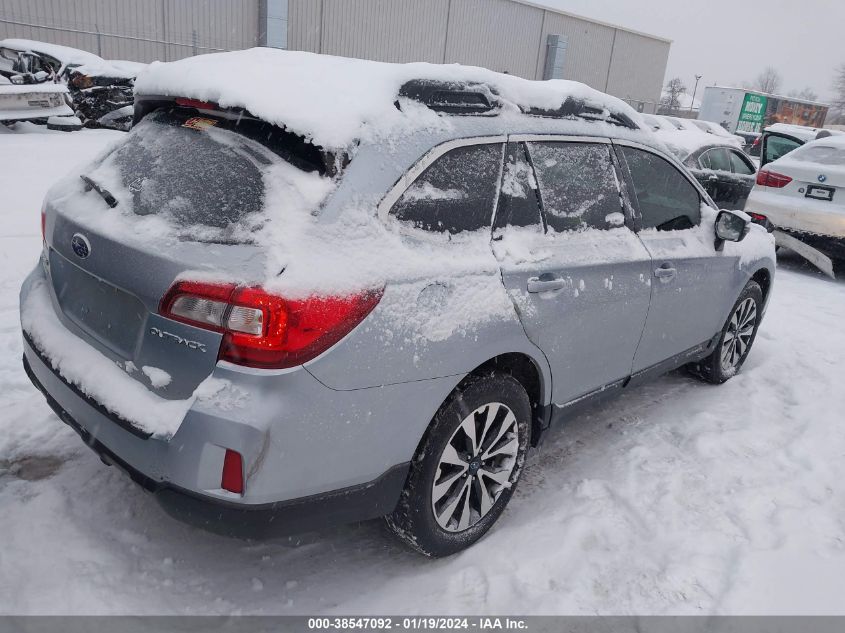 2016 SUBARU OUTBACK 2.5I LIMITED - 4S4BSBLC9G3208127