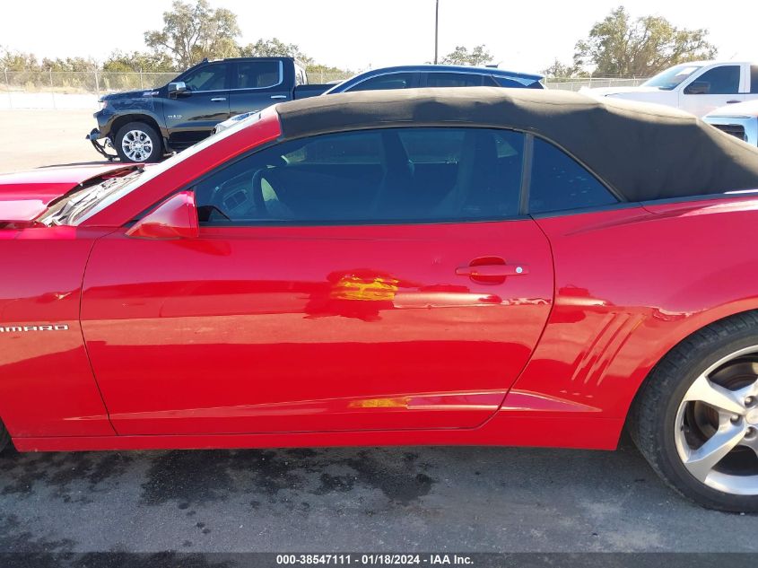 2015 CHEVROLET CAMARO 2LT - 2G1FF3D39F9298196