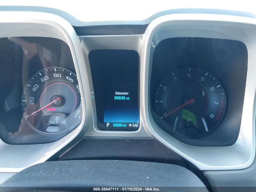 2015 CHEVROLET CAMARO 2LT - 2G1FF3D39F9298196