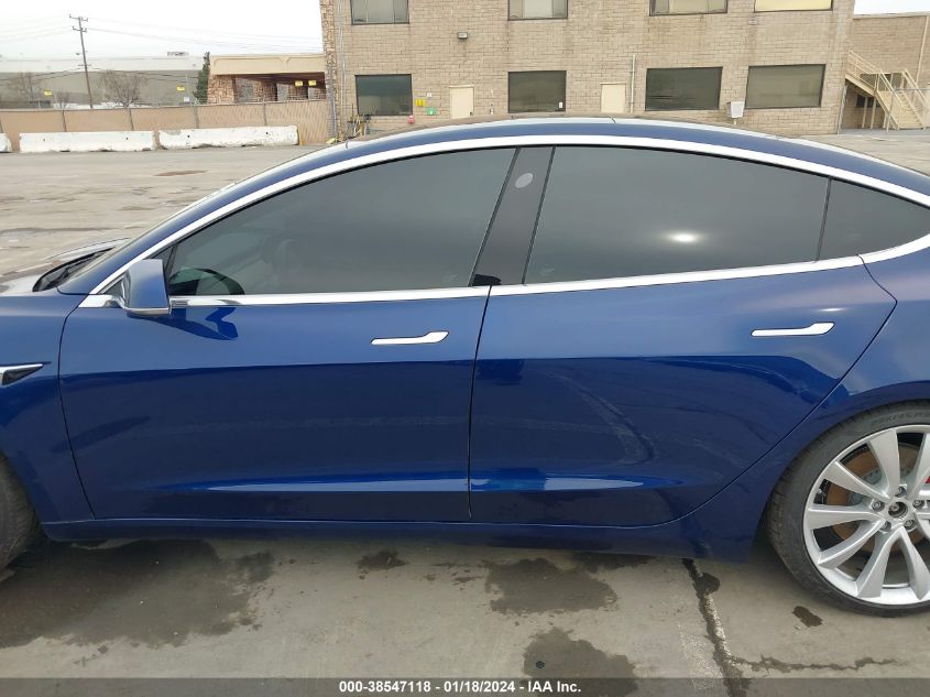 2019 TESLA MODEL 3 LONG RANGE/PERFORMANCE - 5YJ3E1EB5KF231382
