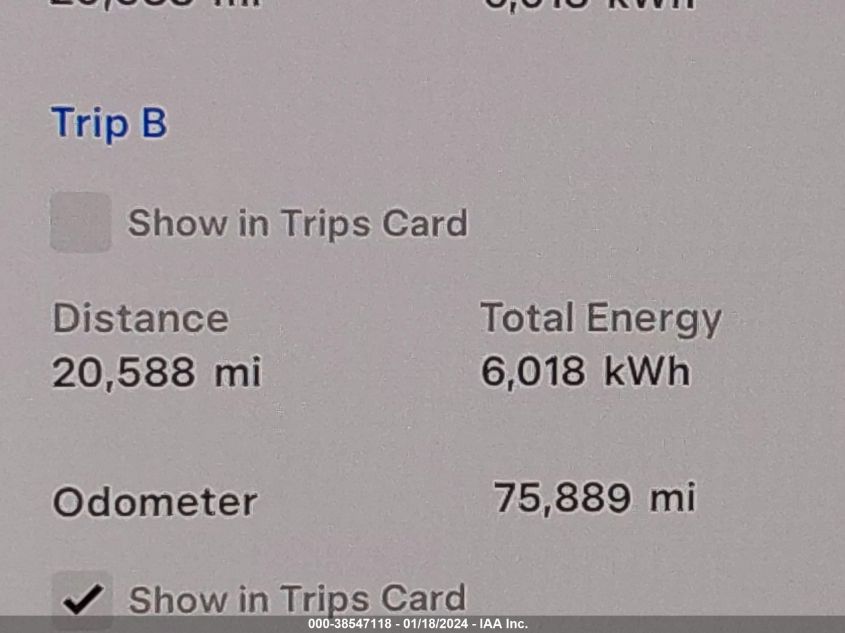 2019 TESLA MODEL 3 LONG RANGE/PERFORMANCE - 5YJ3E1EB5KF231382