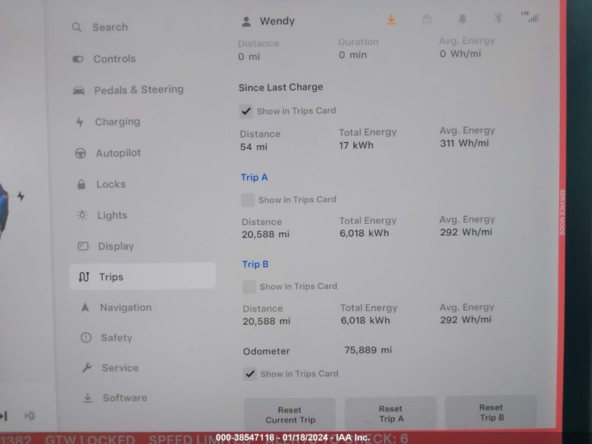 2019 TESLA MODEL 3 LONG RANGE/PERFORMANCE - 5YJ3E1EB5KF231382