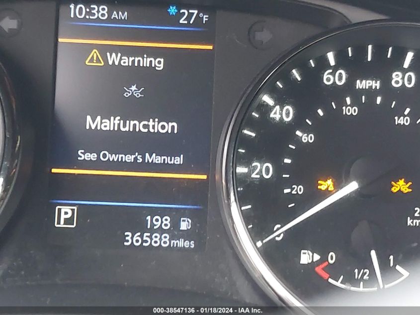 2020 NISSAN ROGUE S/SV - JN8AT2MV3LW131104