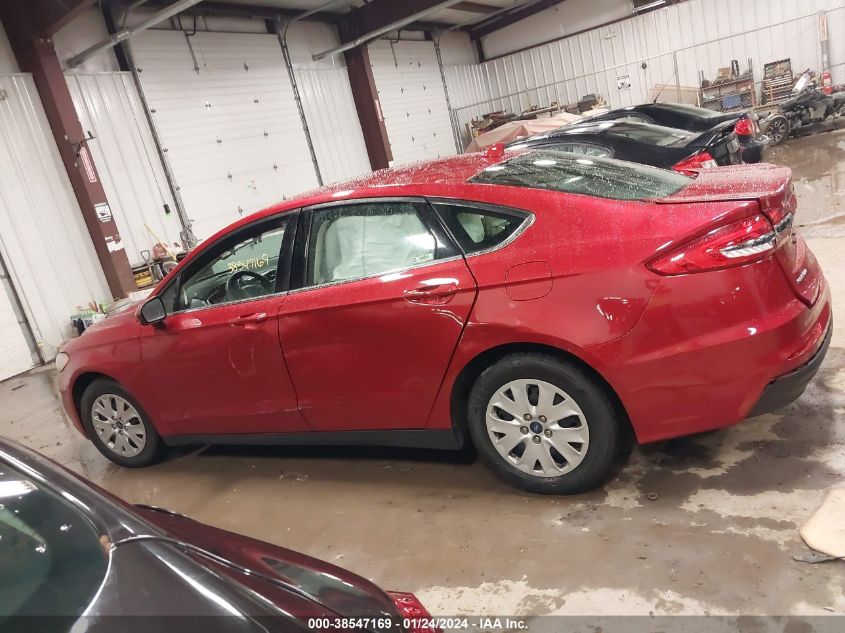 2020 FORD FUSION S - 3FA6P0G73LR200101