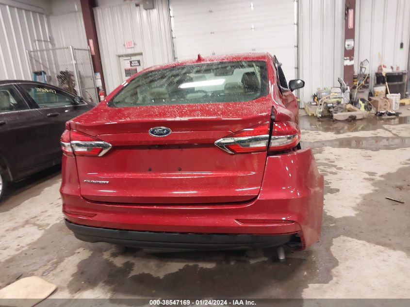 2020 FORD FUSION S - 3FA6P0G73LR200101
