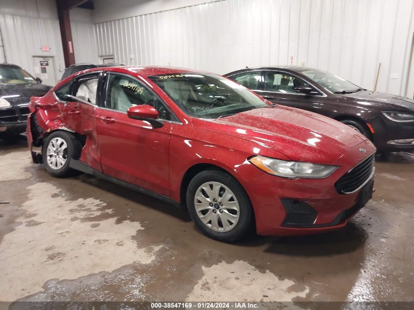 2020 FORD FUSION S - 3FA6P0G73LR200101