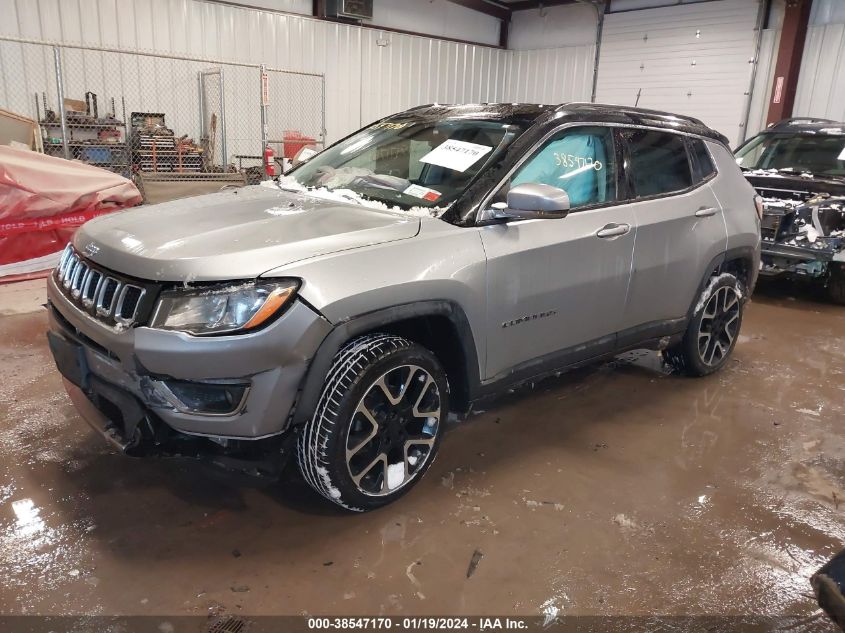 2019 JEEP COMPASS LIMITED 4X4 - 3C4NJDCB0KT646734