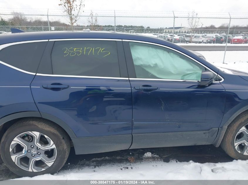 2019 HONDA CR-V EXL - 5J6RW2H82KA009009