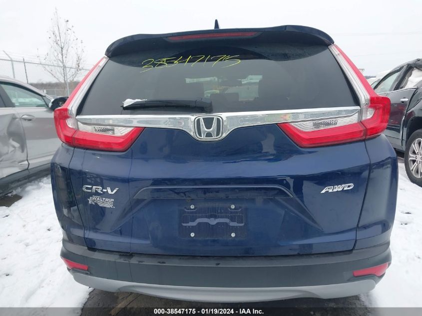 2019 HONDA CR-V EXL - 5J6RW2H82KA009009
