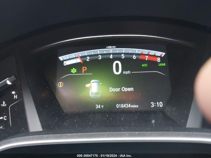 2019 HONDA CR-V EXL - 5J6RW2H82KA009009