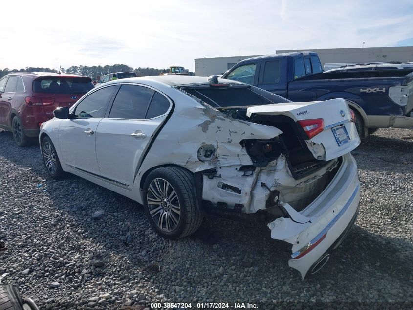 2015 KIA CADENZA PREMIUM - KNALN4D76F5190909