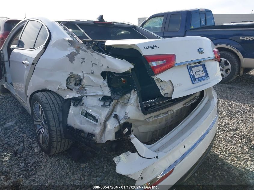 2015 KIA CADENZA PREMIUM - KNALN4D76F5190909