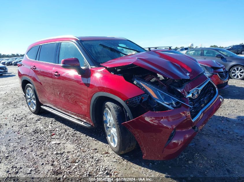 2023 TOYOTA HIGHLANDER LIMITED - 5TDKDRAH9PS016792