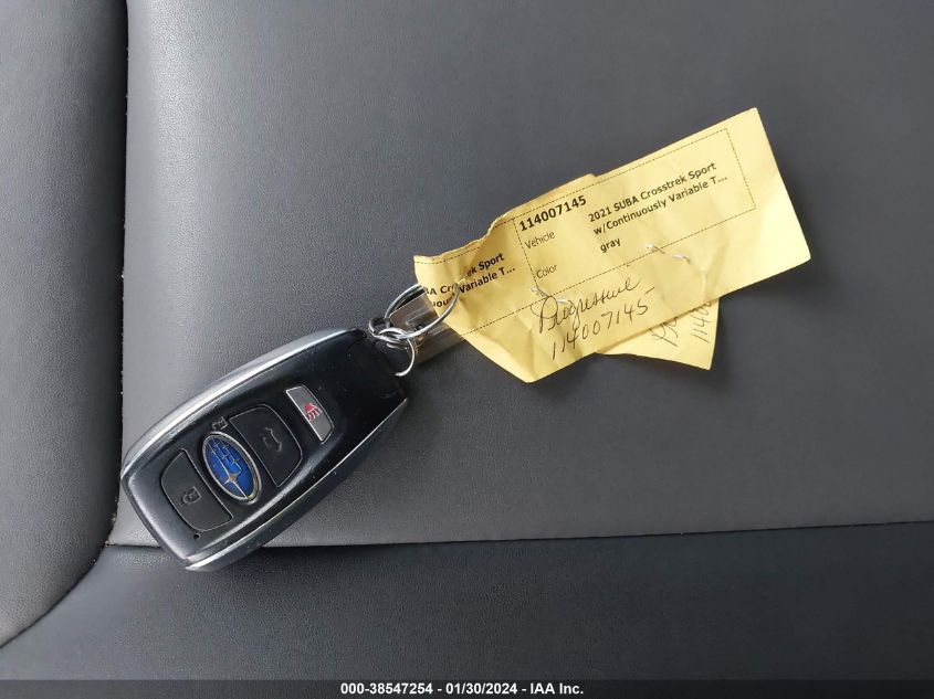 2021 SUBARU CROSSTREK SPORT - JF2GTHSC8MH215999