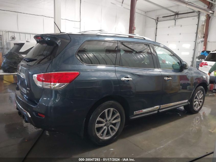2013 NISSAN PATHFINDER SL - 5N1AR2MM3DC679751