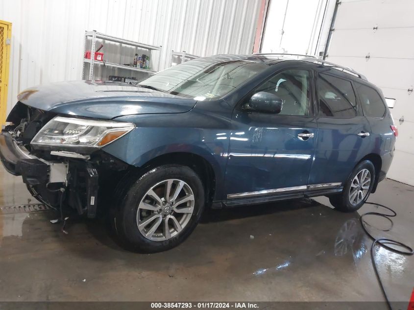 2013 NISSAN PATHFINDER SL - 5N1AR2MM3DC679751