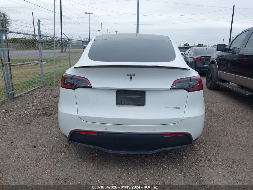 2022 TESLA MODEL Y PERFORMANCE DUAL MOTOR ALL-WHEEL DRIVE - 7SAYGDEF9NF521751