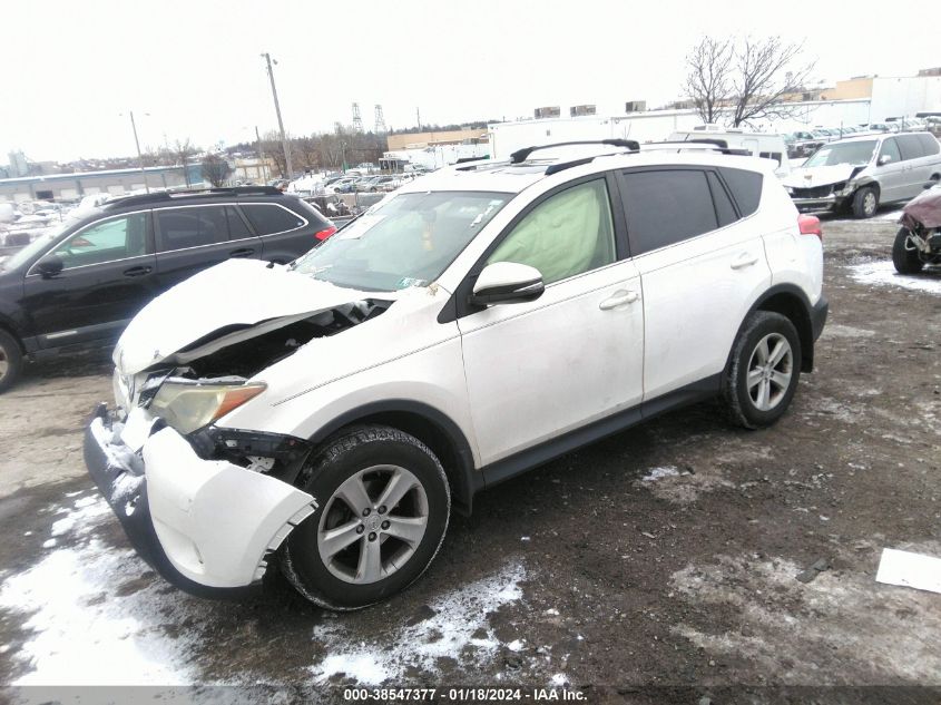 2014 TOYOTA RAV4 XLE - JTMRFREV9ED092529