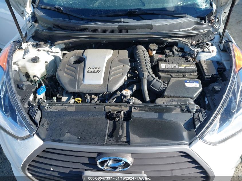2016 HYUNDAI VELOSTER TURBO - KMHTC6AE9GU286270