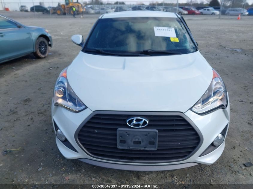 2016 HYUNDAI VELOSTER TURBO - KMHTC6AE9GU286270