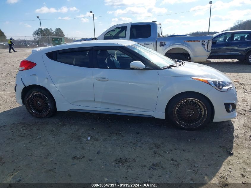 2016 HYUNDAI VELOSTER TURBO - KMHTC6AE9GU286270