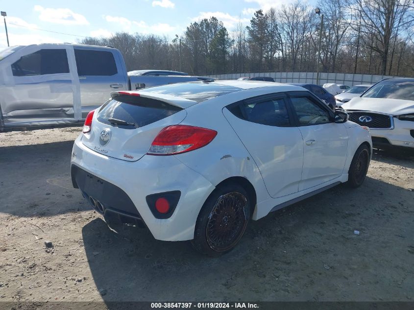 2016 HYUNDAI VELOSTER TURBO - KMHTC6AE9GU286270