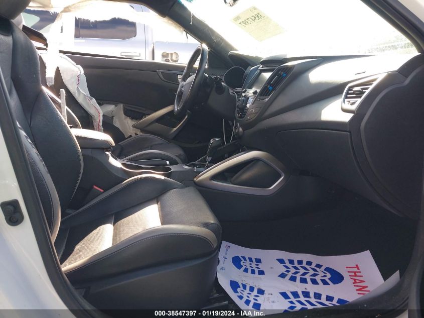 2016 HYUNDAI VELOSTER TURBO - KMHTC6AE9GU286270