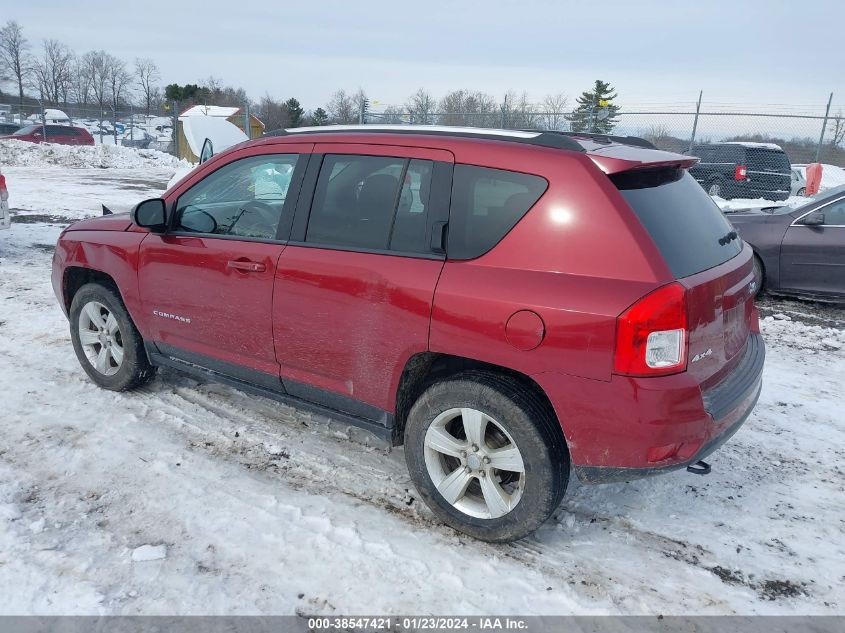 2013 JEEP COMPASS LATITUDE - 1C4NJDEB3DD249248