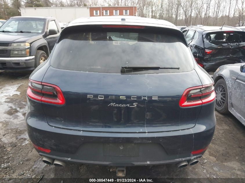 2015 PORSCHE MACAN S - WP1AB2A5XFLB58792