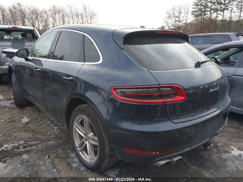 2015 PORSCHE MACAN S - WP1AB2A5XFLB58792