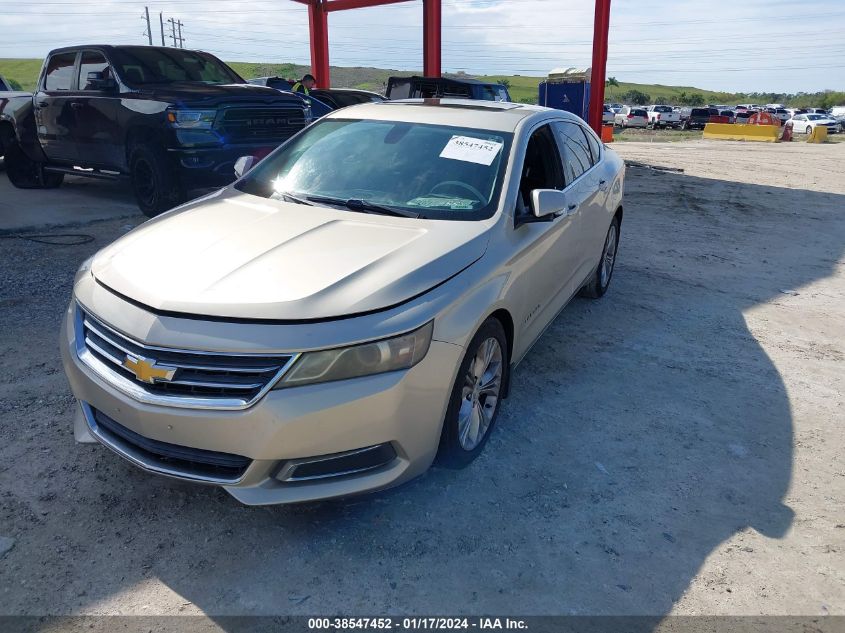 2014 CHEVROLET IMPALA 2LT - 2G1125S36E9118434