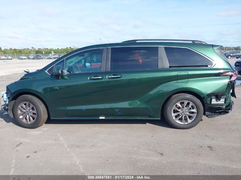 5TDJRKEC7PS171747 2023 TOYOTA SIENNA, photo no. 14